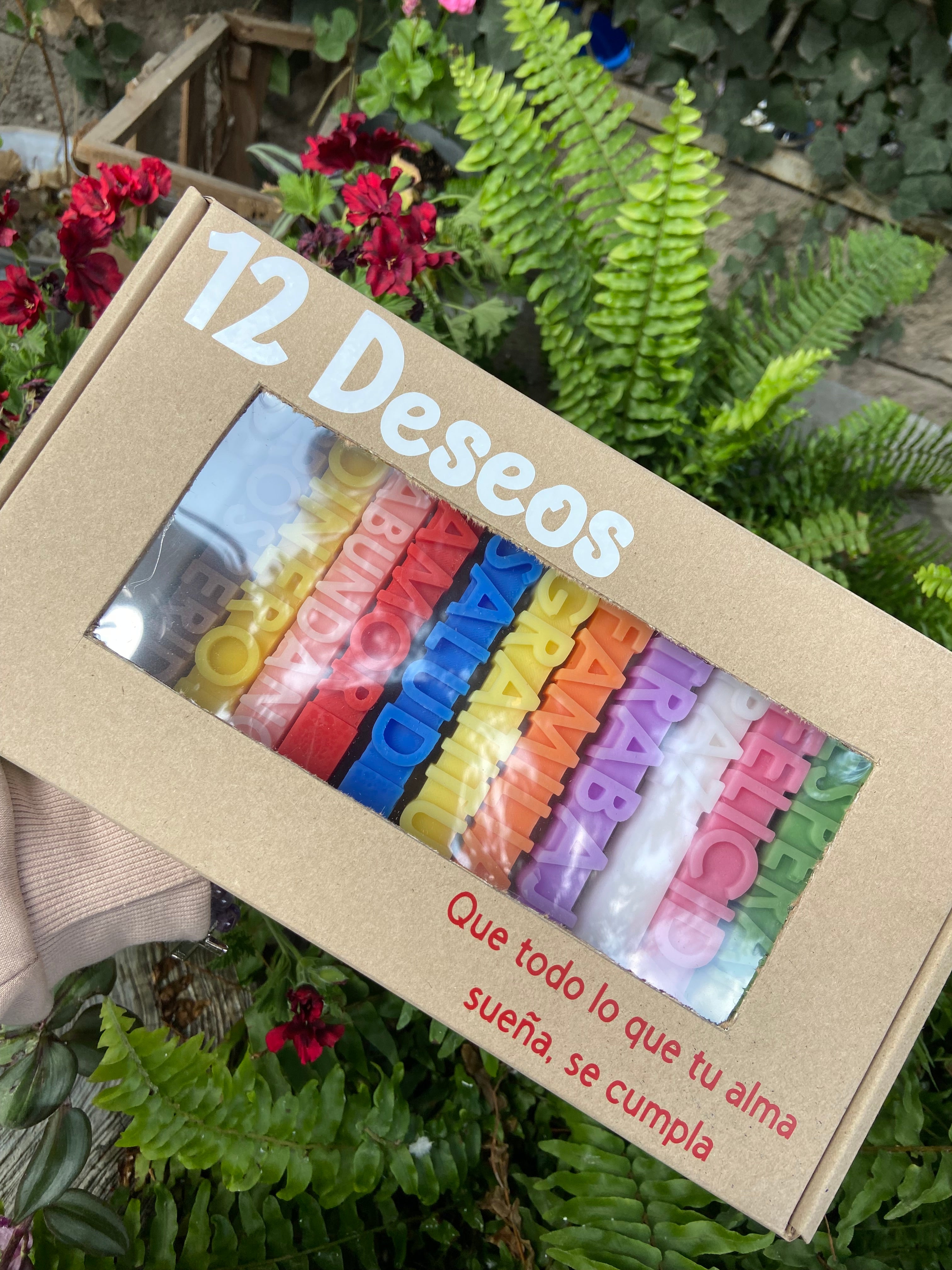 Set de 12 Velas de los Deseos – Ritual de Manifestación