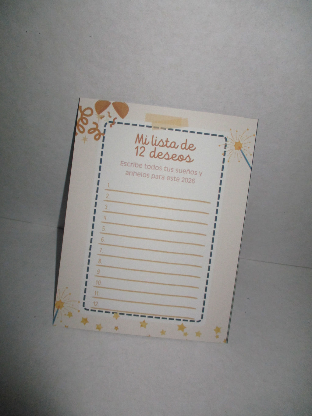 Velas de los 12 deseos- Mi caja de deseos
