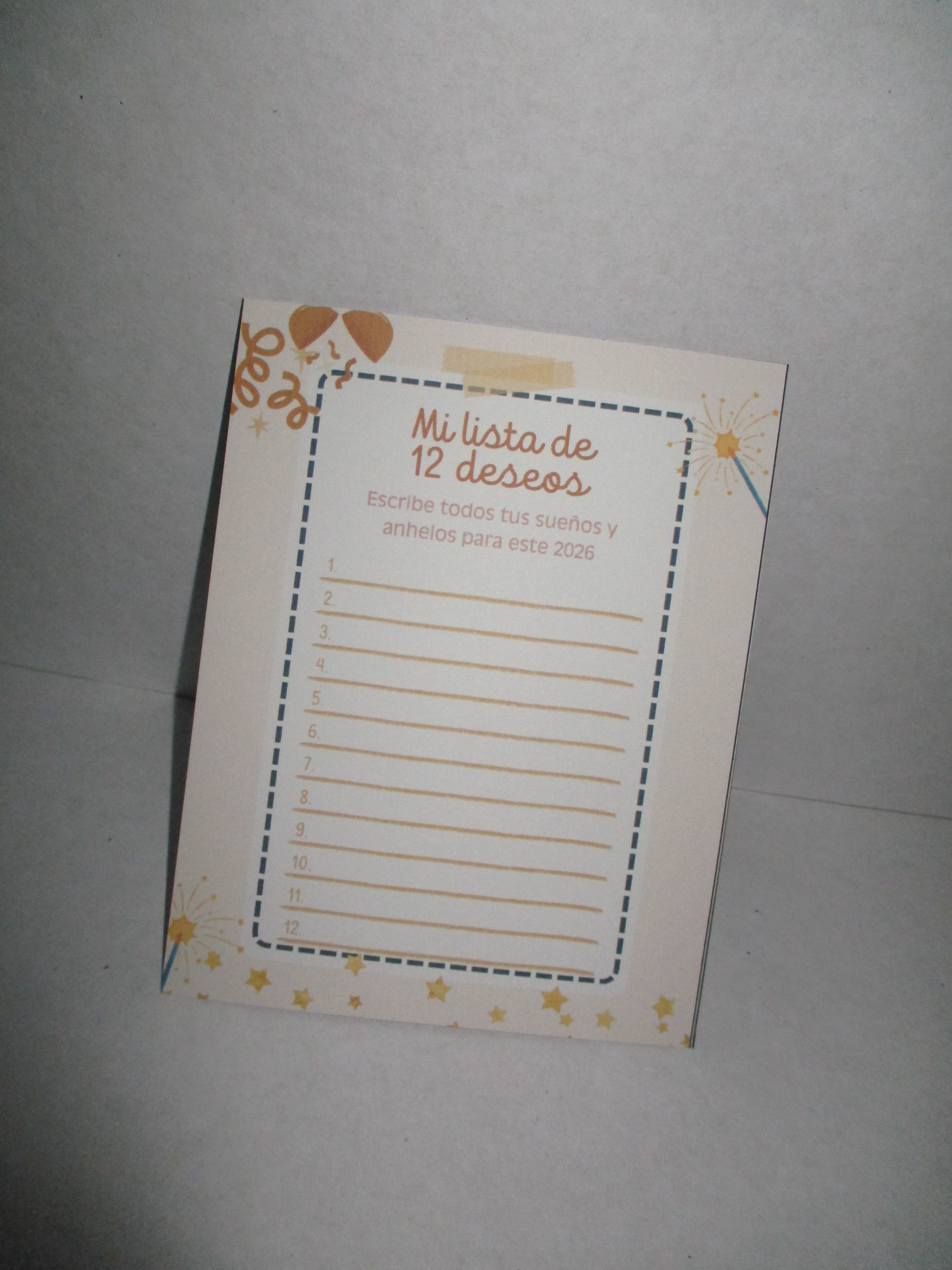 Velas de los 12 deseos- Mi caja de deseos