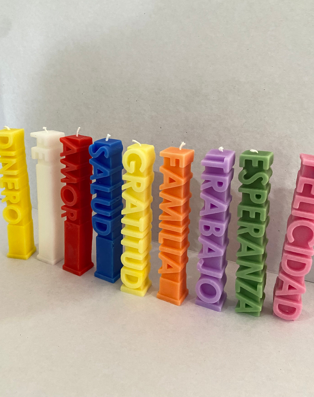 Set de 12 Velas de los Deseos – Ritual de Manifestación