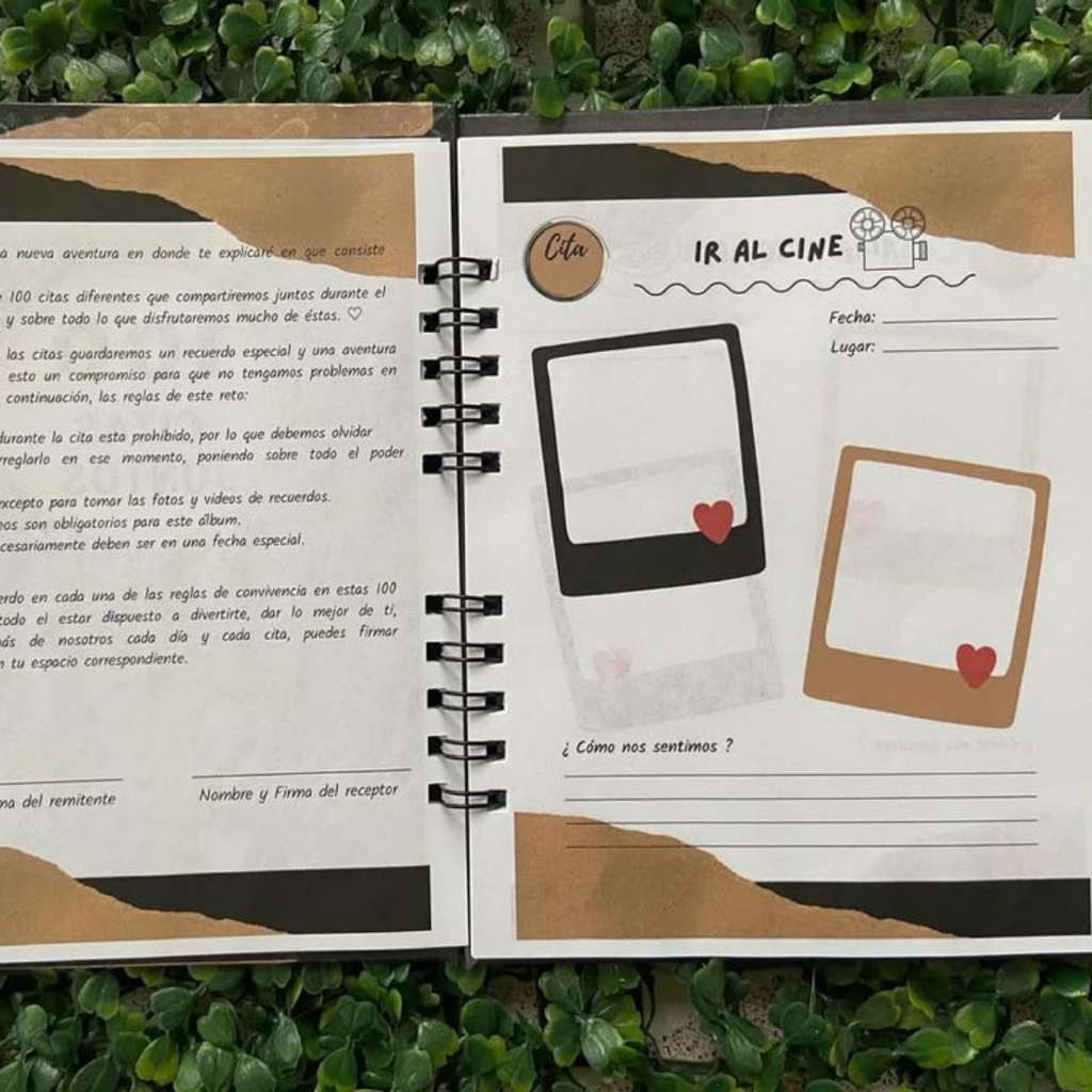 Cuaderno: 100 Citas Juntos