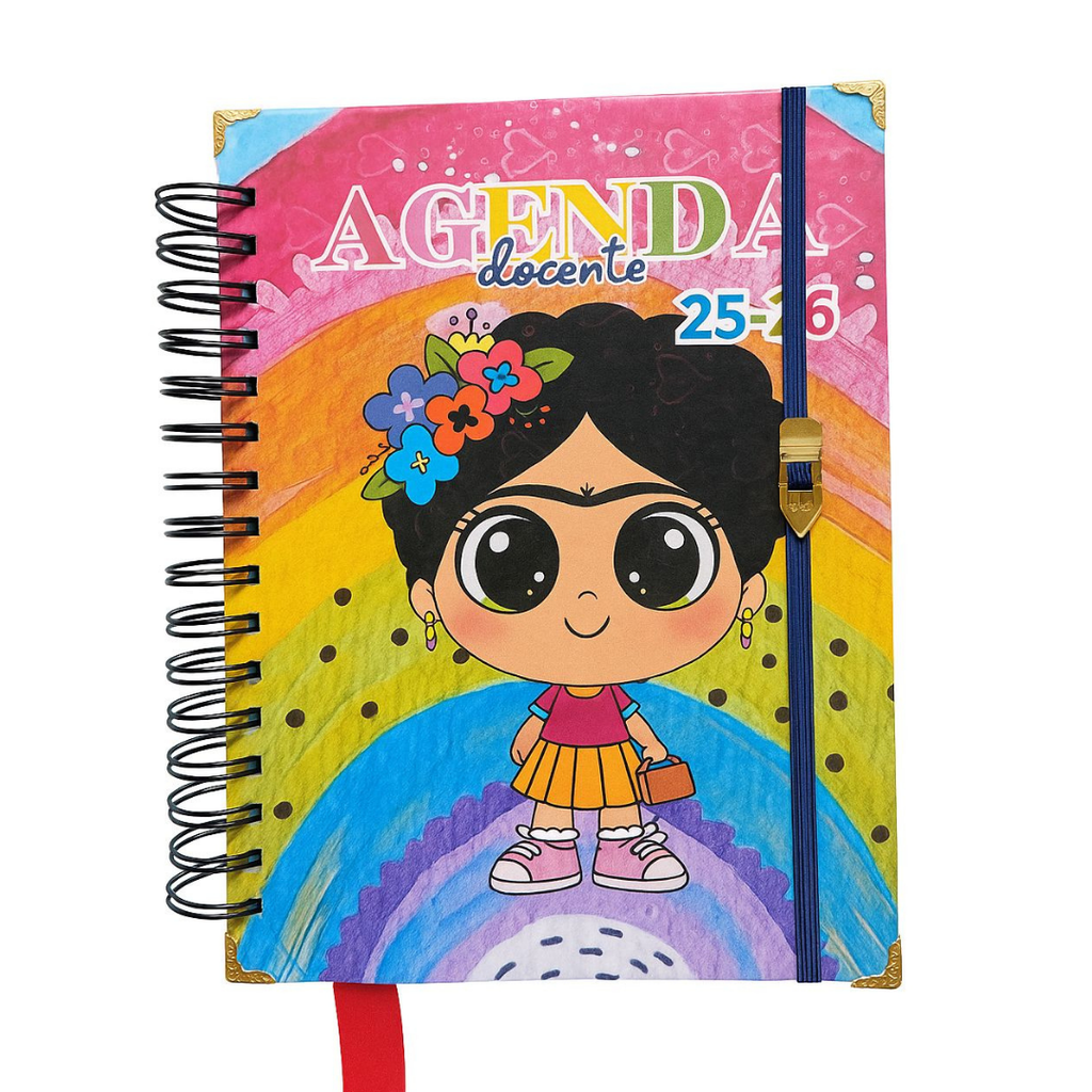 Agenda para Docente Preescolar (Edición Frida Kahlo)