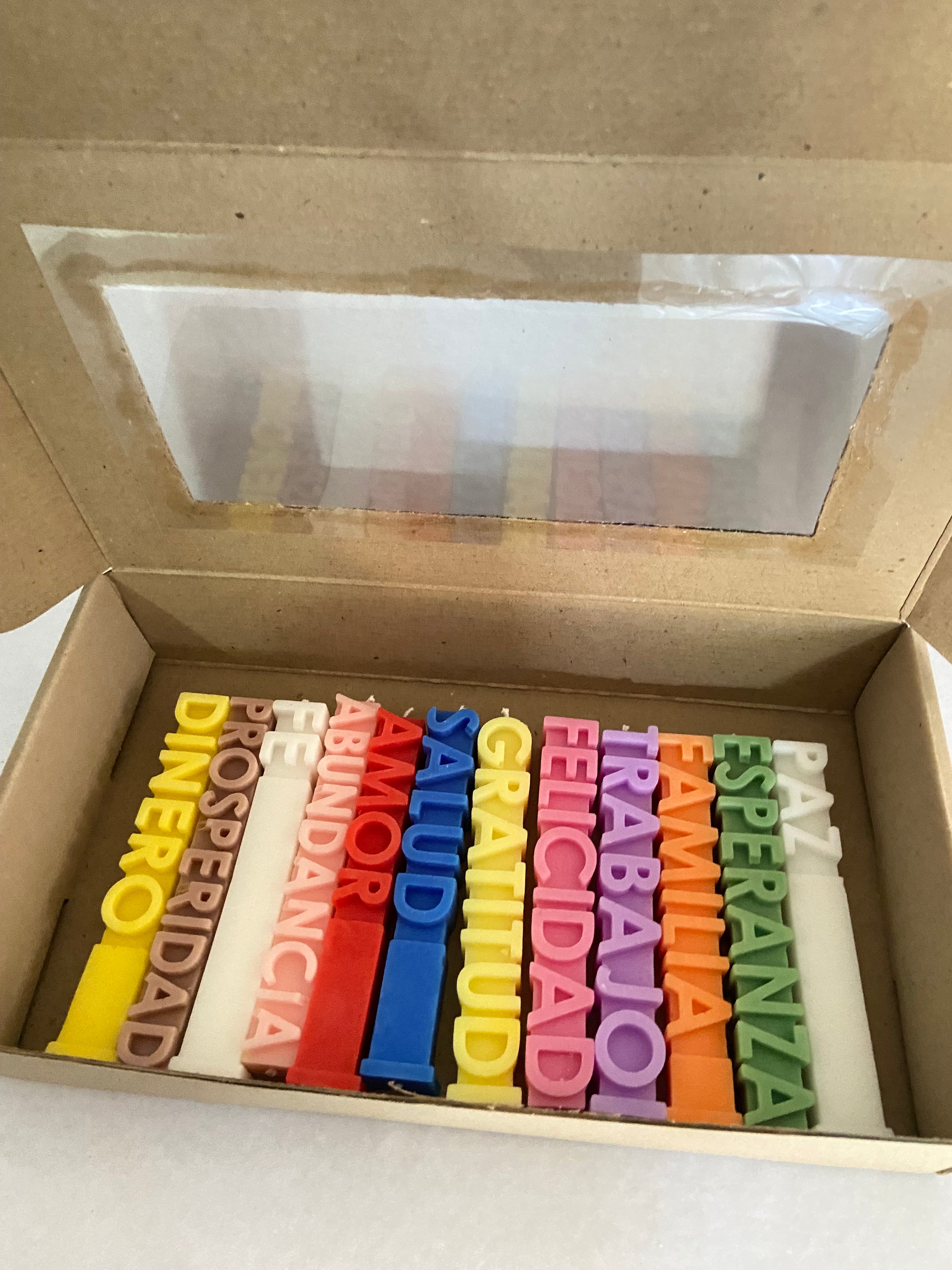 Set de 12 Velas de los Deseos – Ritual de Manifestación