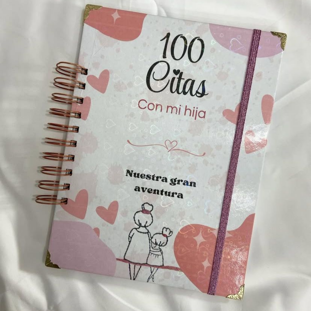 Cuaderno: 100 citas con mi hijo/a