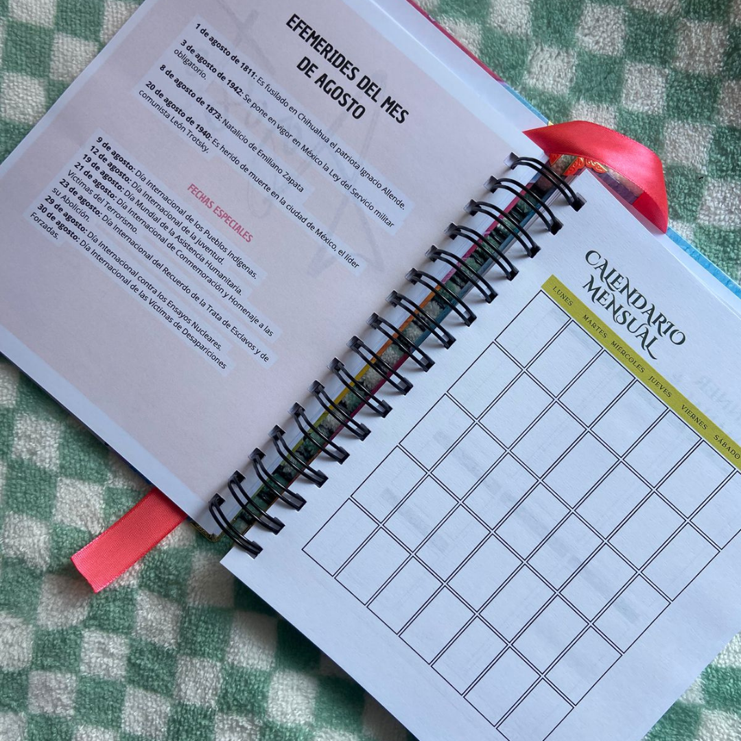 Agenda para Docente Preescolar (Edición Frida Kahlo)