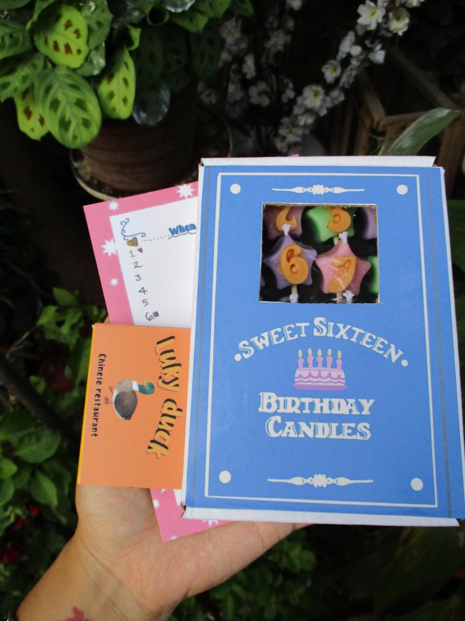 Velas de la película 16 deseos