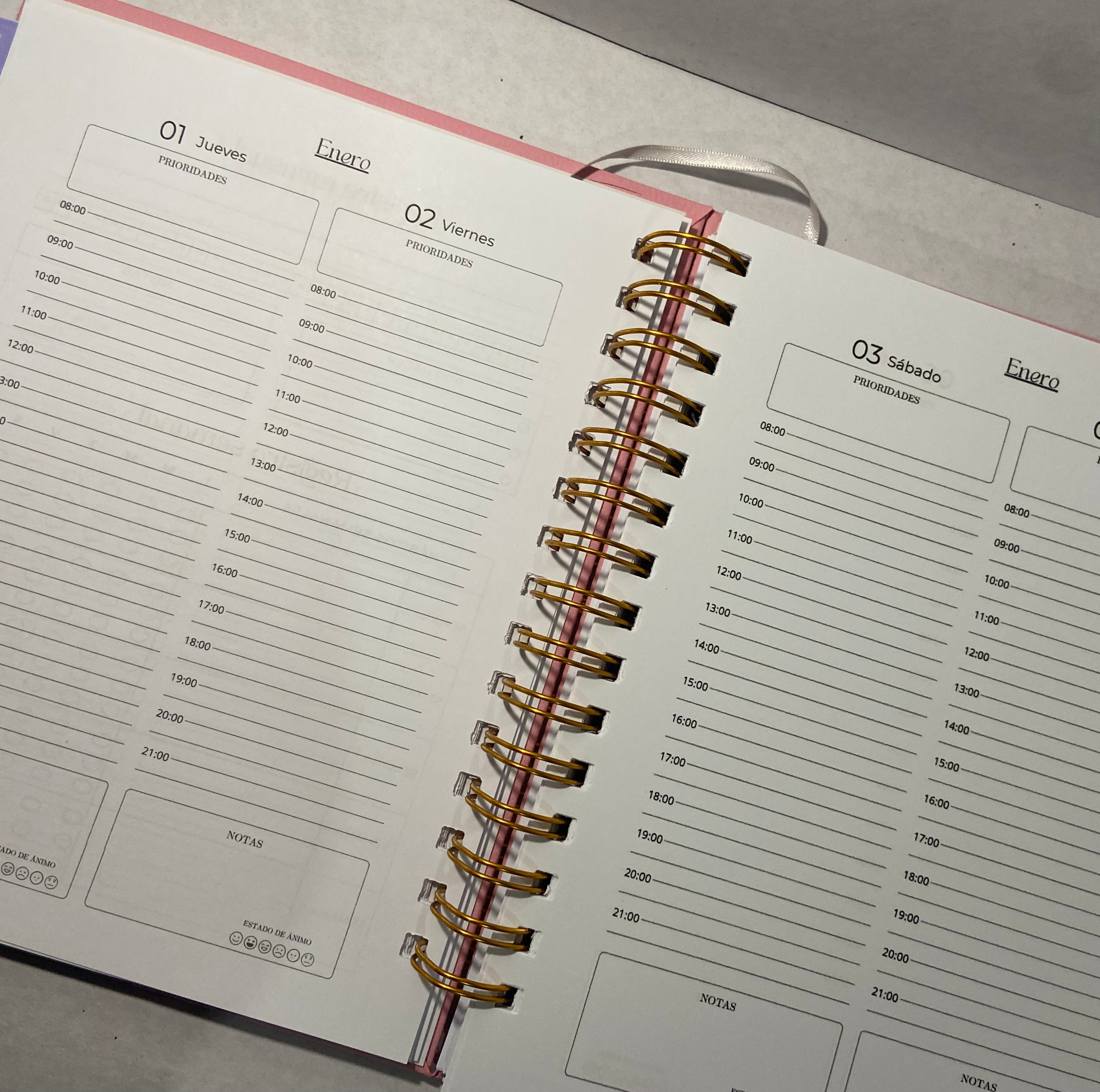 Agenda 2026 Personalizada- piel sintética