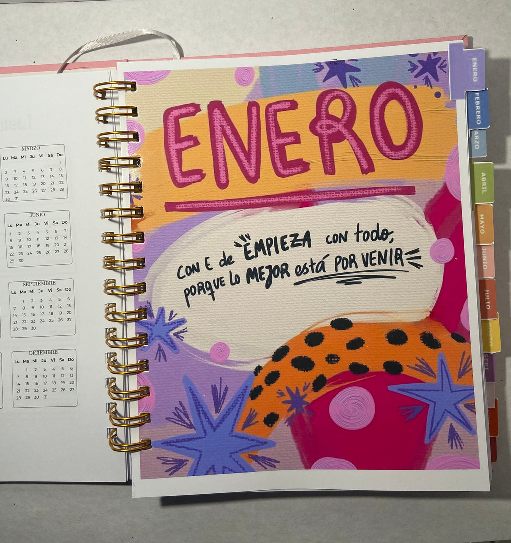 Agenda 2026 Personalizada- piel sintética