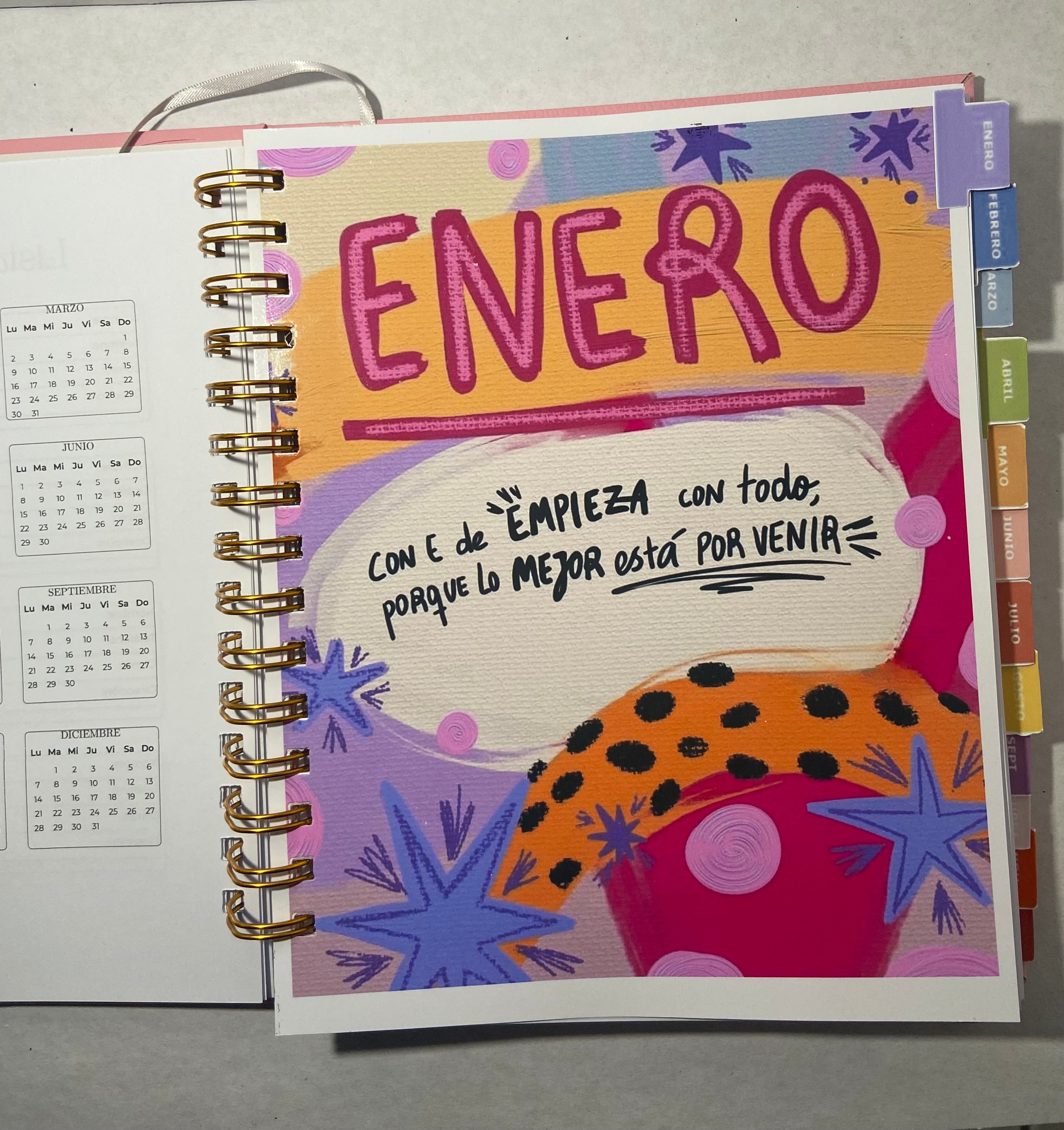 Agenda 2026 Personalizada- piel sintética