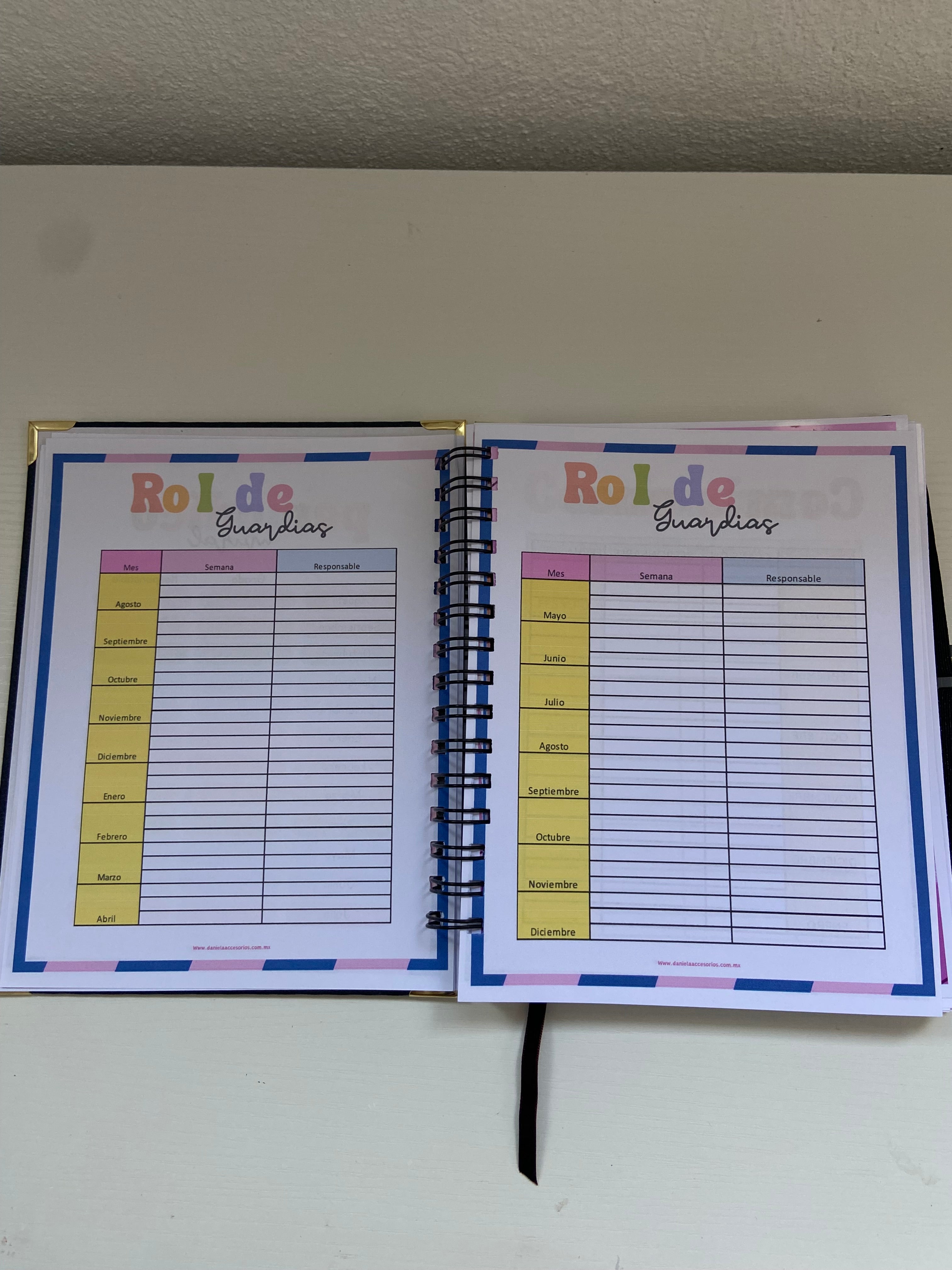 Agenda para docentes