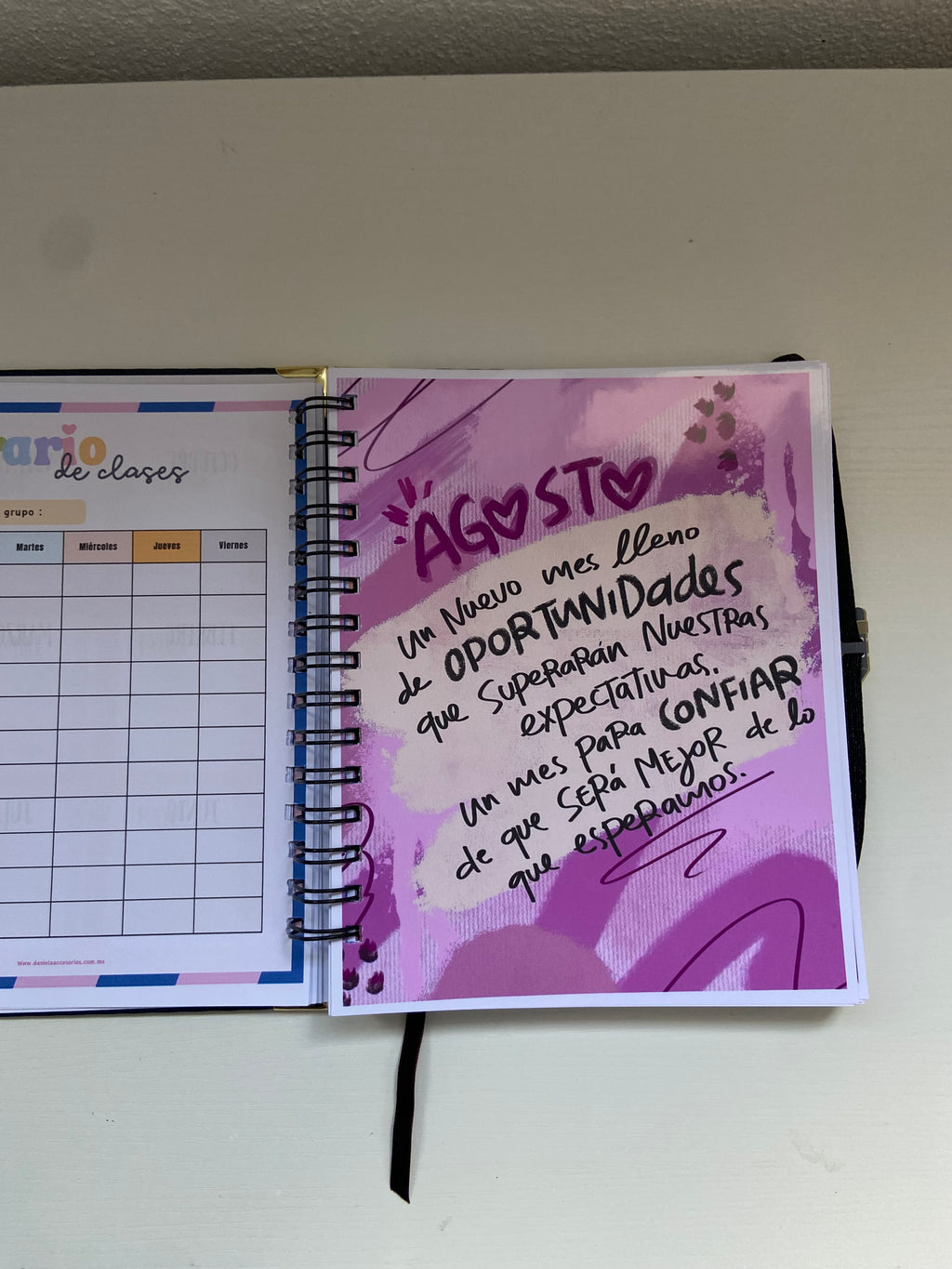 Agenda para docentes