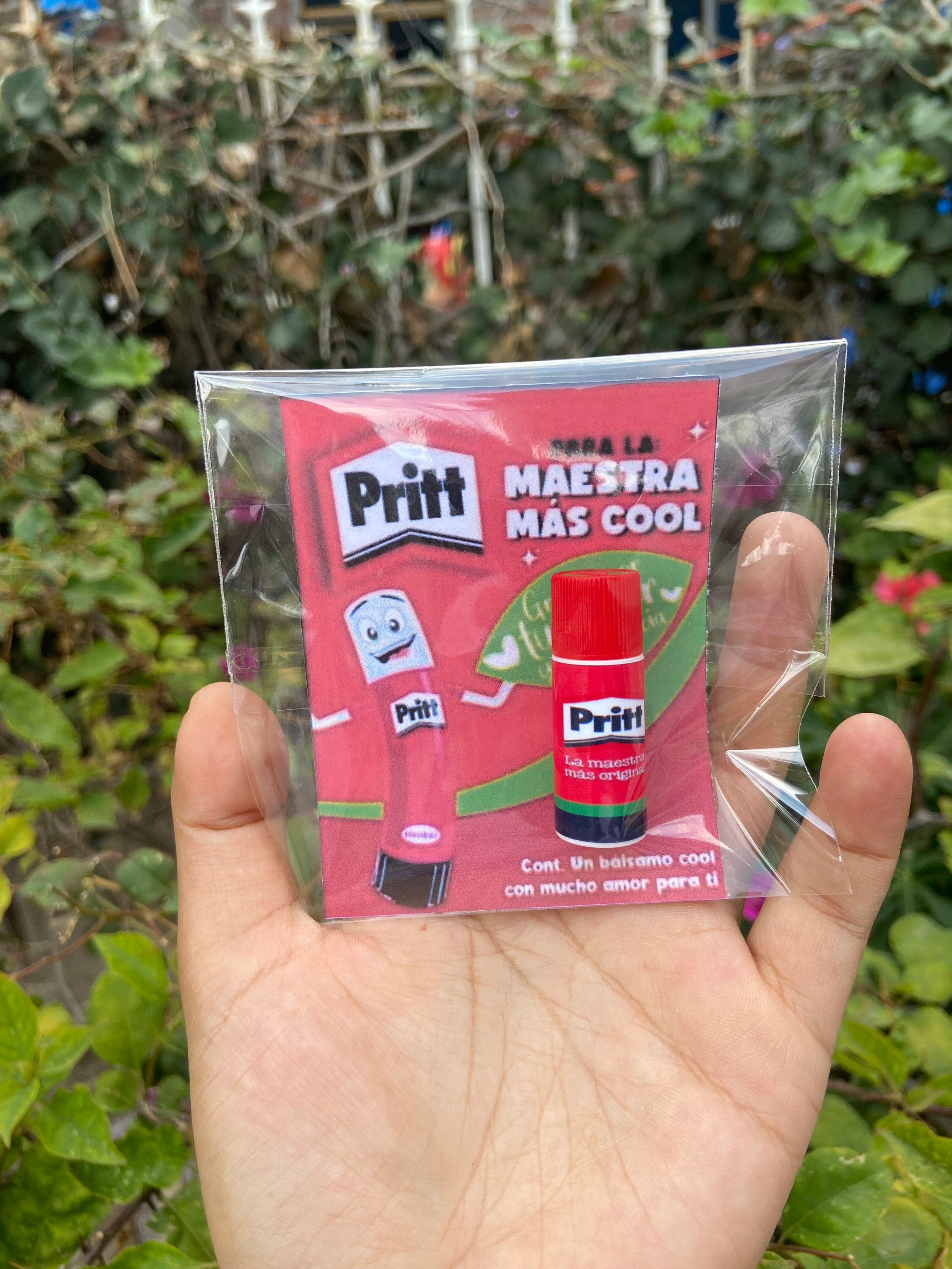Bálsamo en forma de Pritt