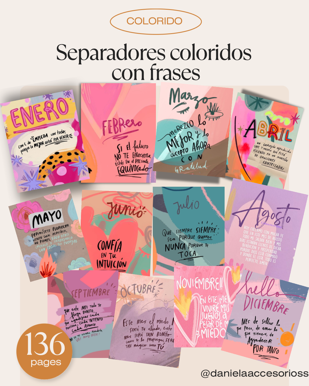 Agenda 2026 Personalizada- piel sintética