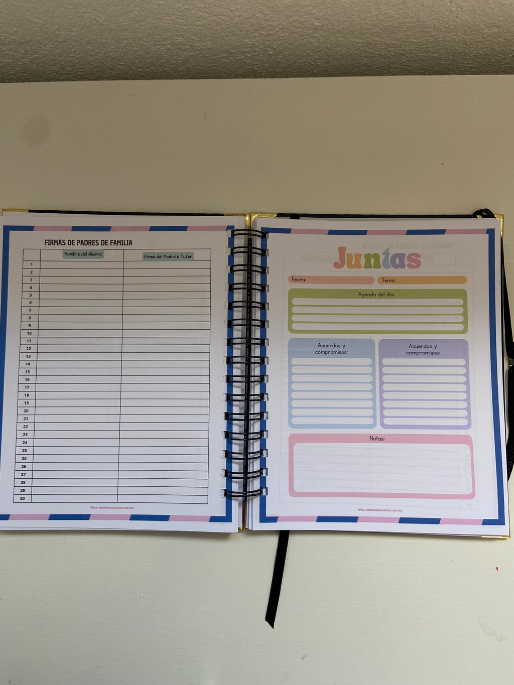 Agenda para docentes