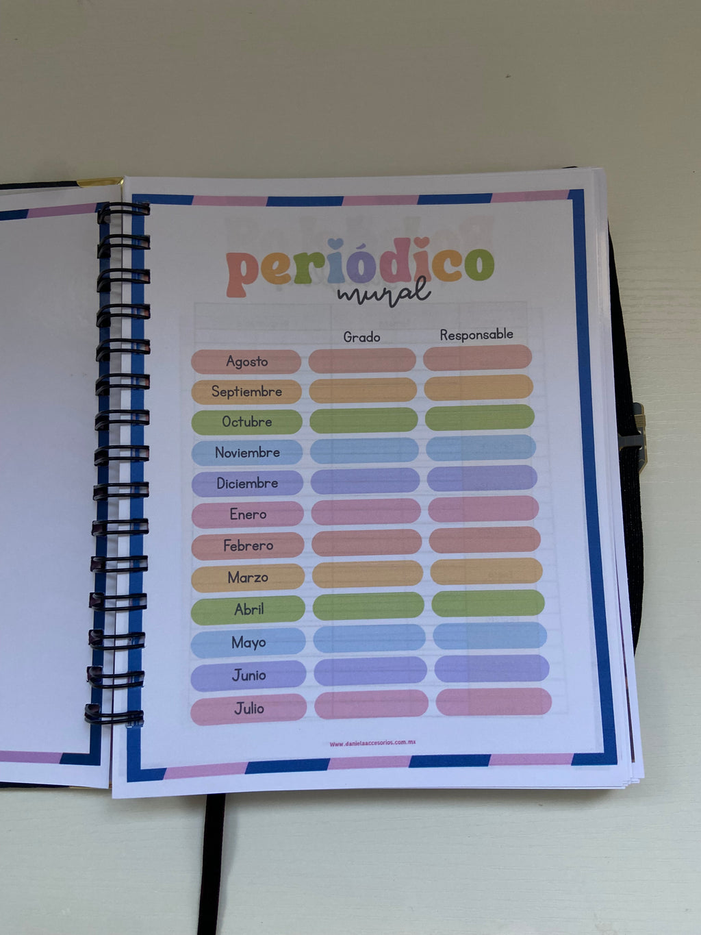 Agenda para docentes