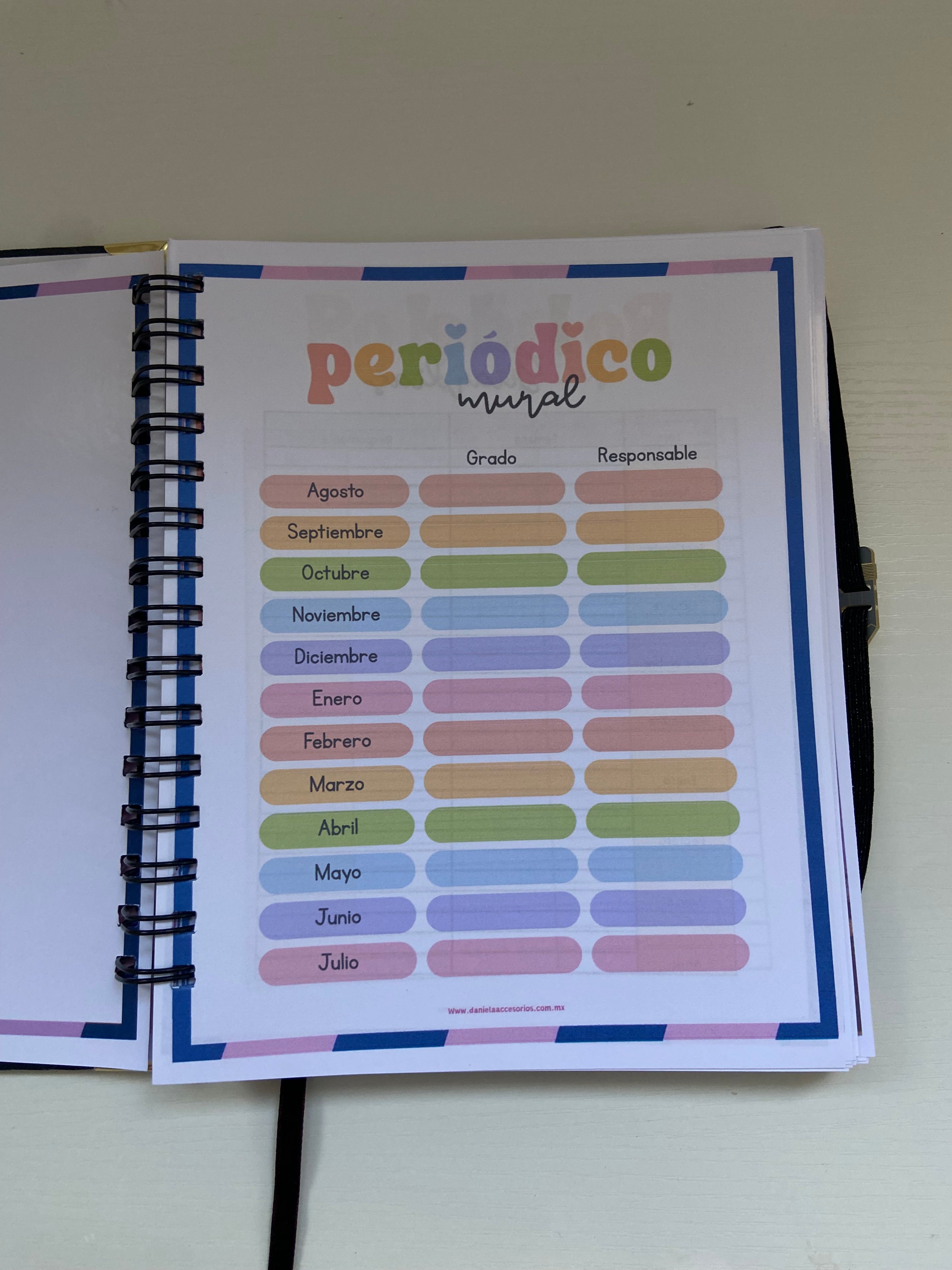 Agenda para docentes