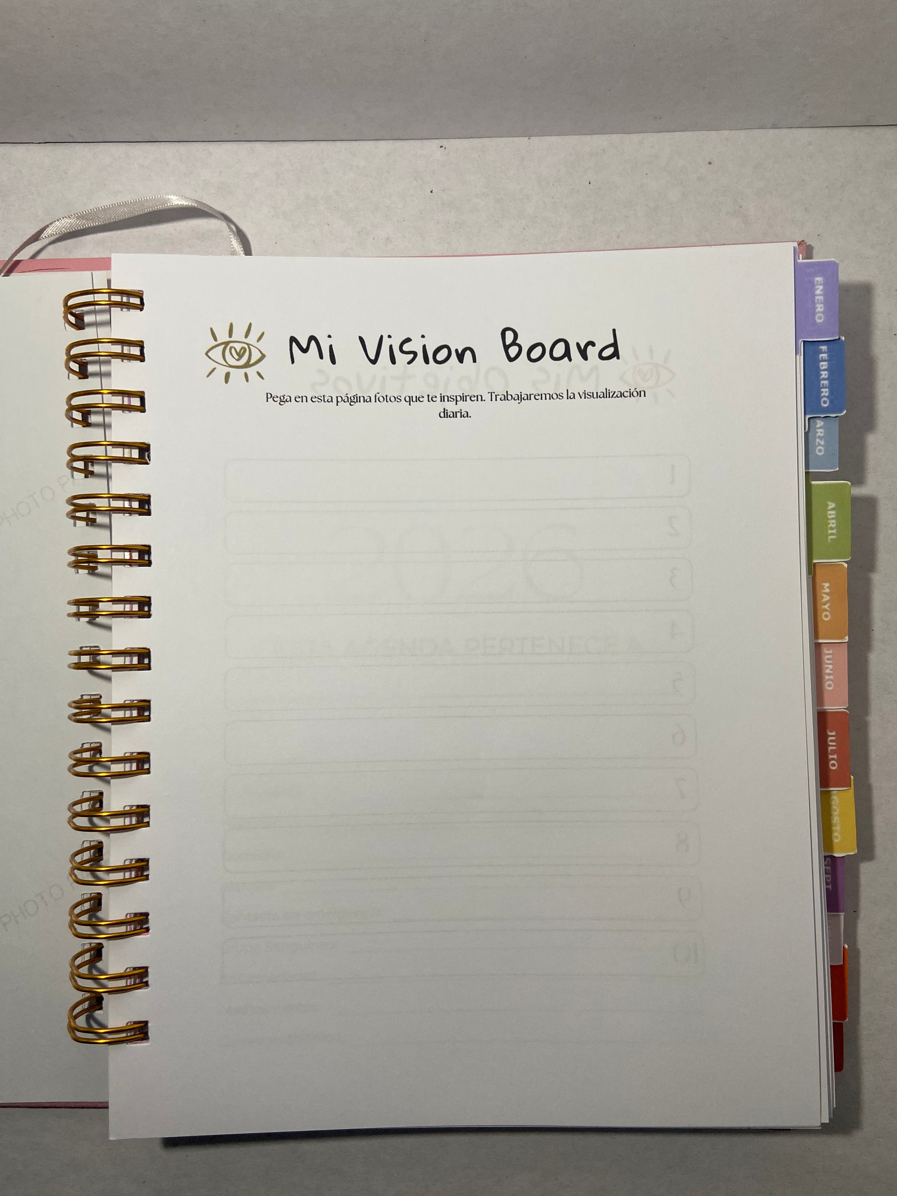 Agenda 2026 Personalizada- piel sintética