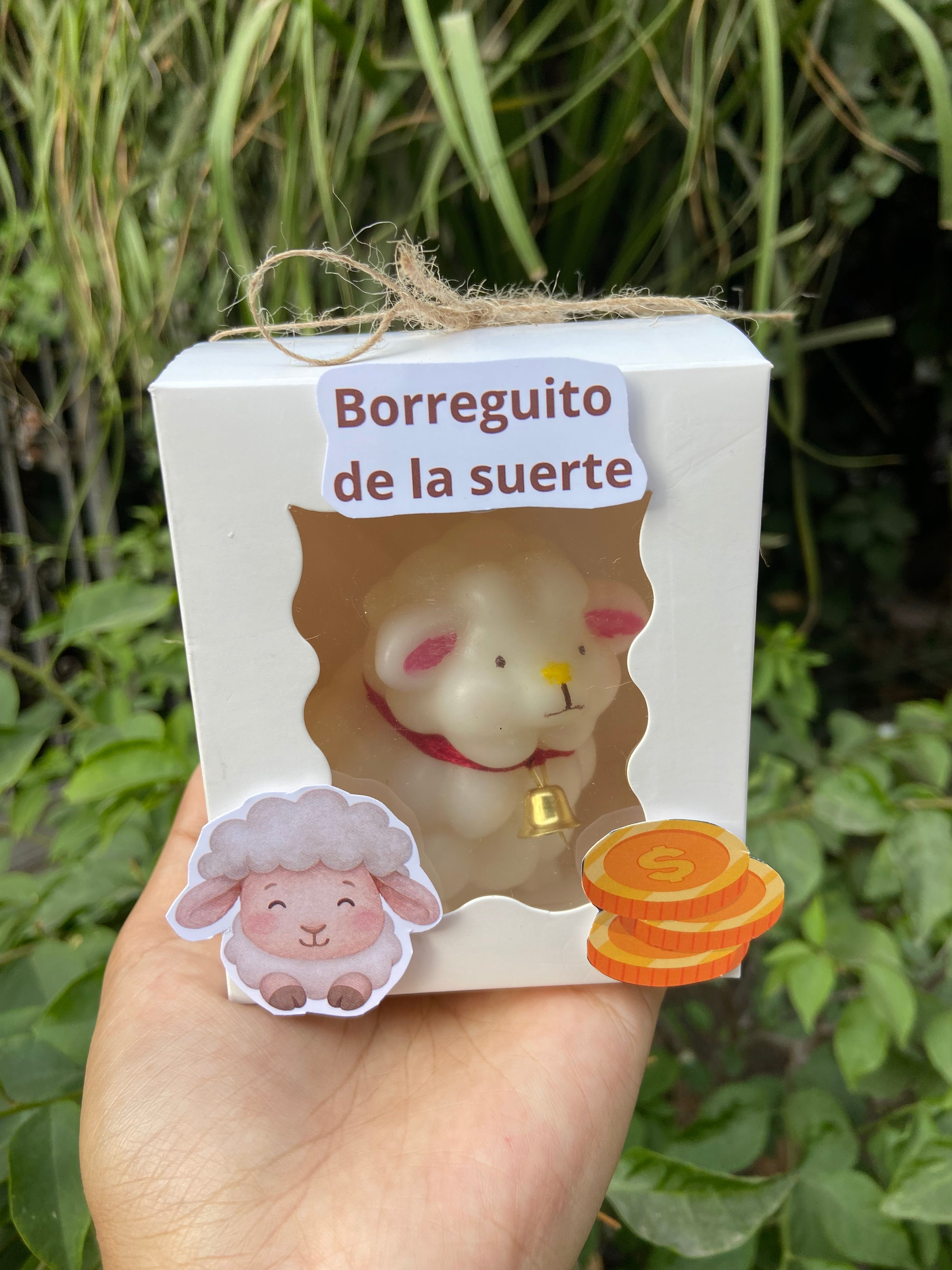 Borreguito de la Suerte en Cajita – Edición Especial
